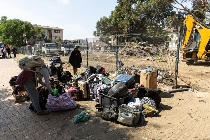 Dozens evicted from informal settlement opposite Cape Town stadium
